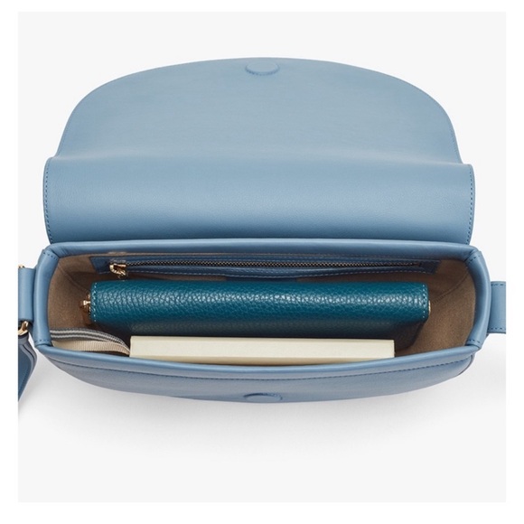 NWOT CUYANA Half Moon Shoulder Crossbody Bag in Stone - Picture 15 of 15